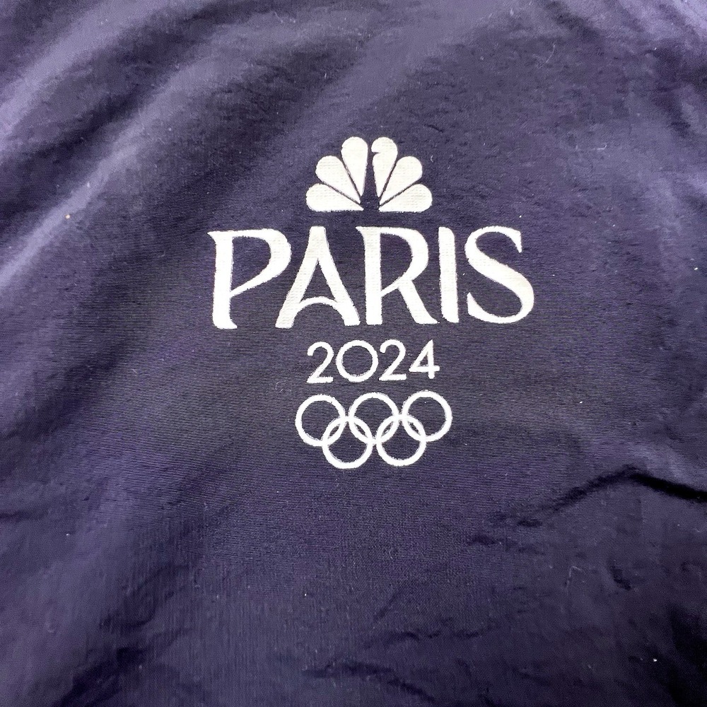 RLX Ralph Lauren Paris 2024 Olympics Fleece Vest Mens M Full Zip Colorblock